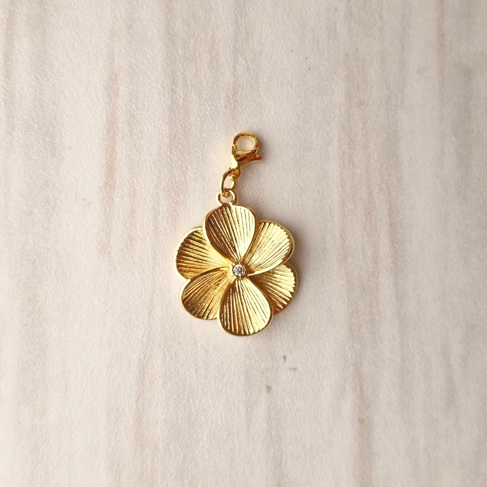 6 Petal Flower Charm