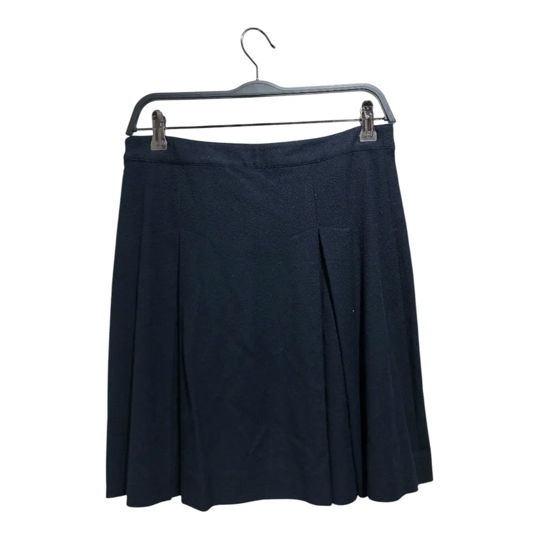 A.P.C./Skirt/36/Cotton/NVY/PLEATED SKIRT