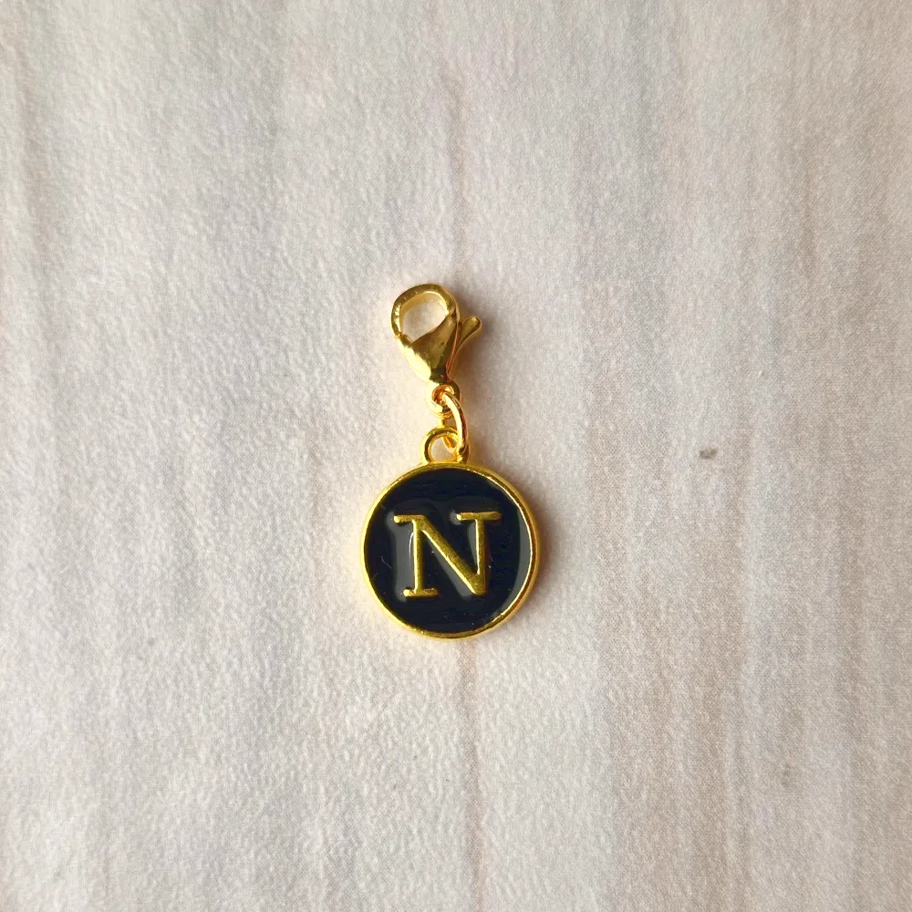 Black Letter Charm