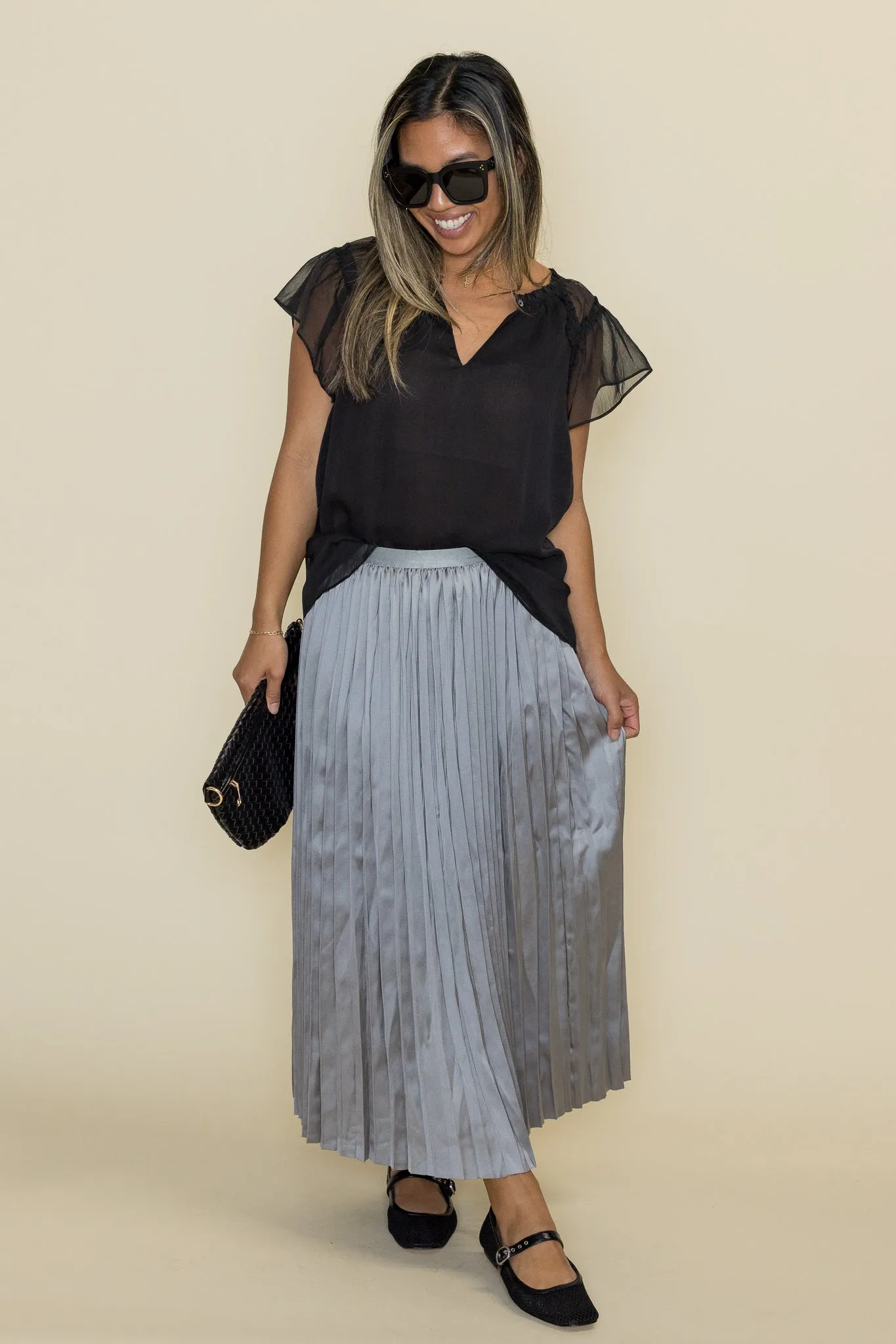 Chelsea Pleated Skirt