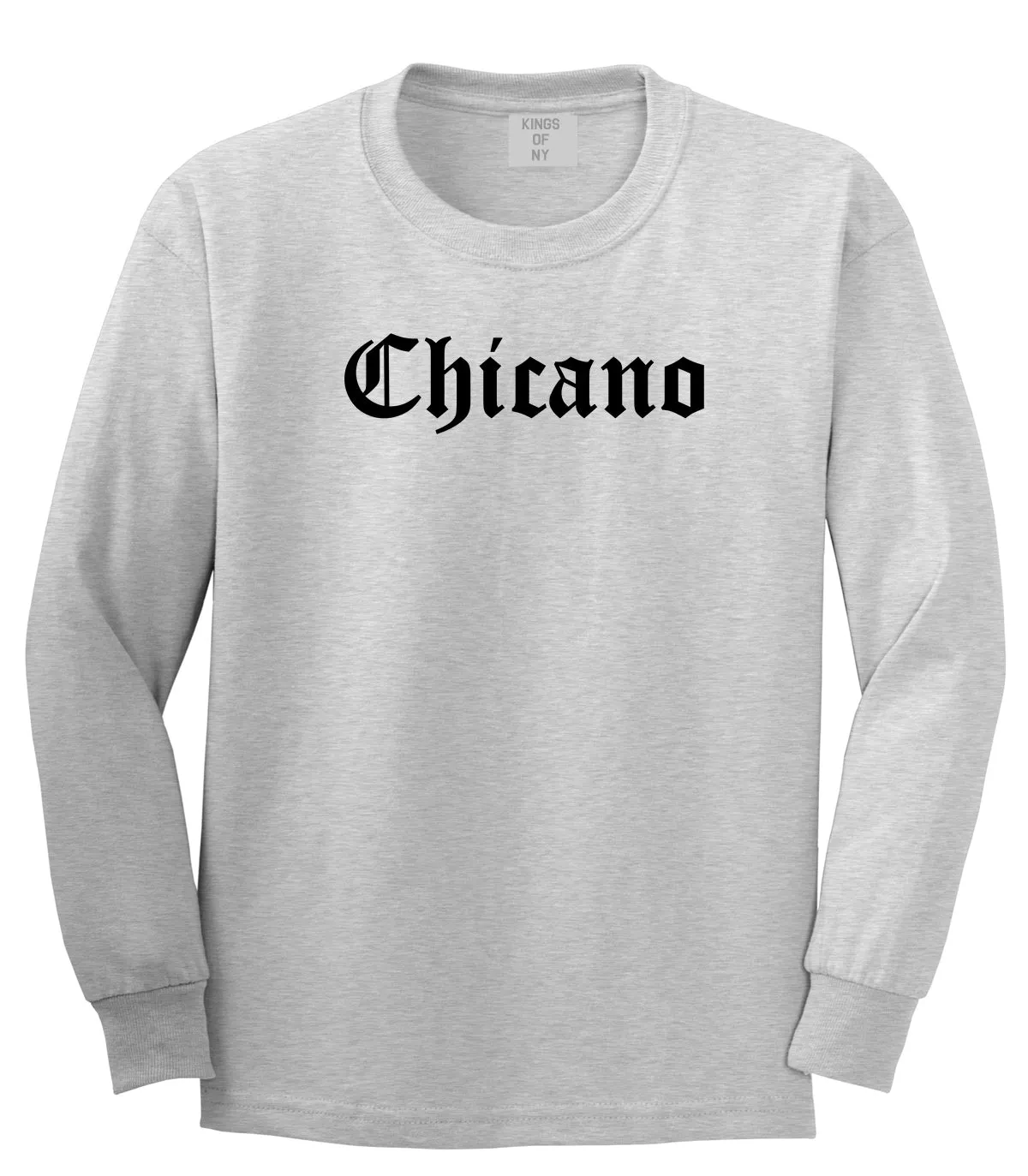 Chicano Mexican Mens Long Sleeve T-Shirt