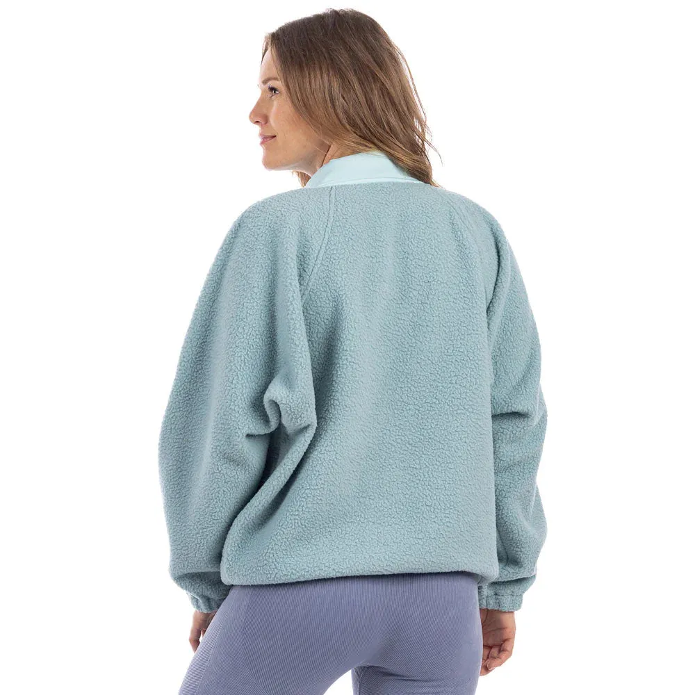 Cozy Daze Fleece Jacket - Mint