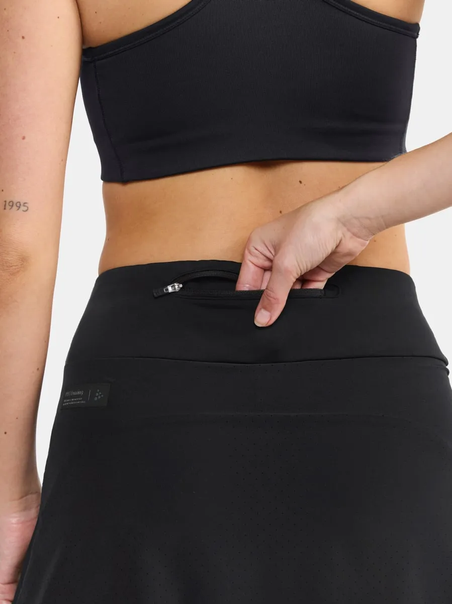Craft Women&#x27;s Pro Hypervent Skirt 2 Black | Buy Craft Women&#x27;s Pro Hypervent Skirt 2 Black here | Outnorth