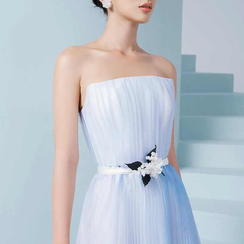 Early Spring 2023 new sleeveless tube top salsa gradient dress- Rita