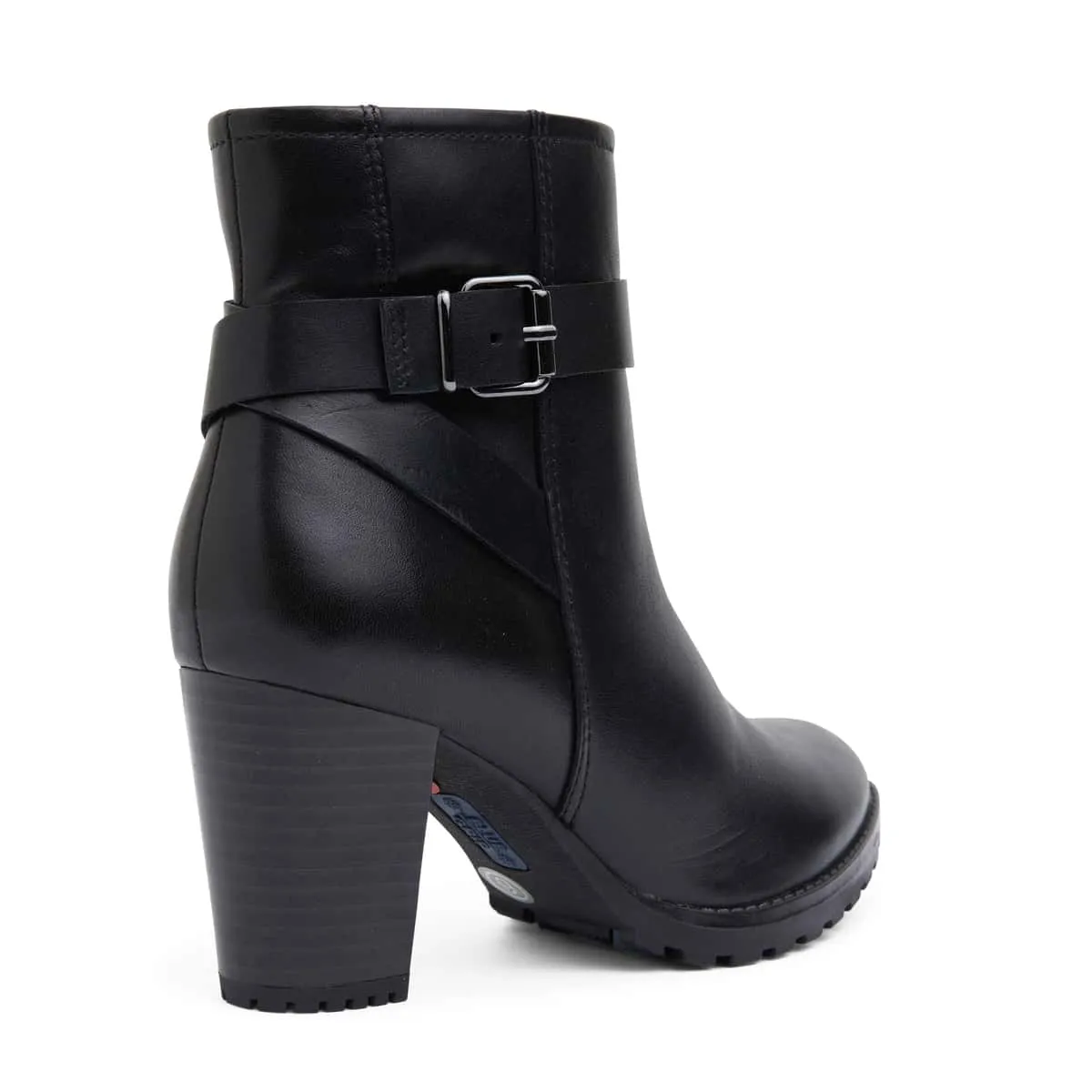 Eaton Boot in Black Leather