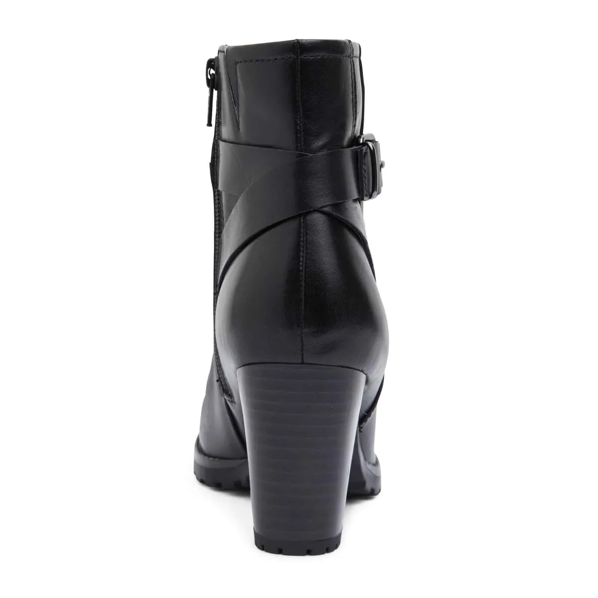 Eaton Boot in Black Leather