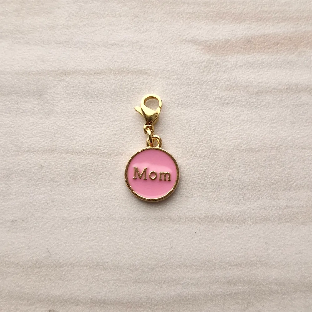 Enameled Mom Charm