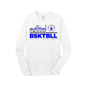 Hamilton Blue Stars 2020 - Long Sleeve Core Cotton Tee (White)