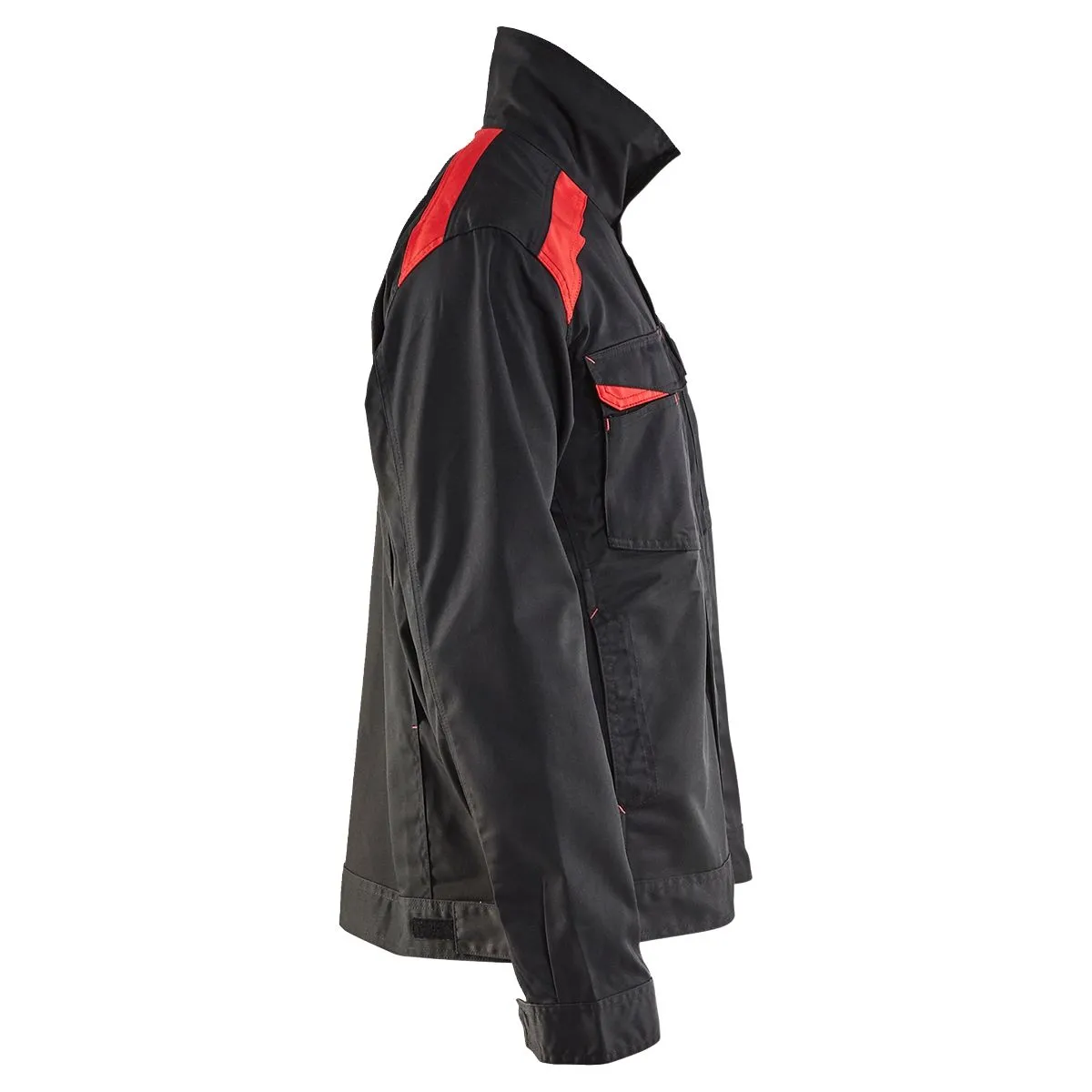 Industry&#x20;Jacket&#x20;4054&#x20;Grijs&#x2F;Rood&#x20;-&#x20;Bl&#xE5;kl&#xE4;der
