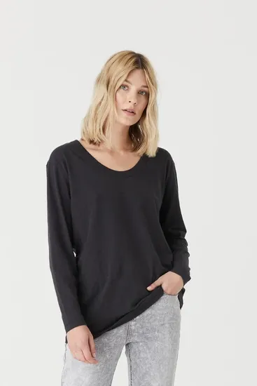 JAC   MOOKI - Jess Long Sleeve Tee