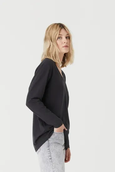JAC   MOOKI - Jess Long Sleeve Tee