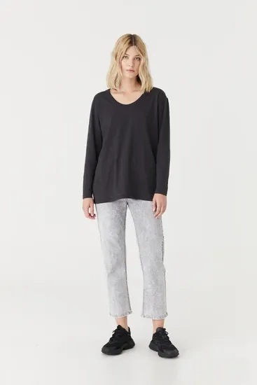 JAC   MOOKI - Jess Long Sleeve Tee