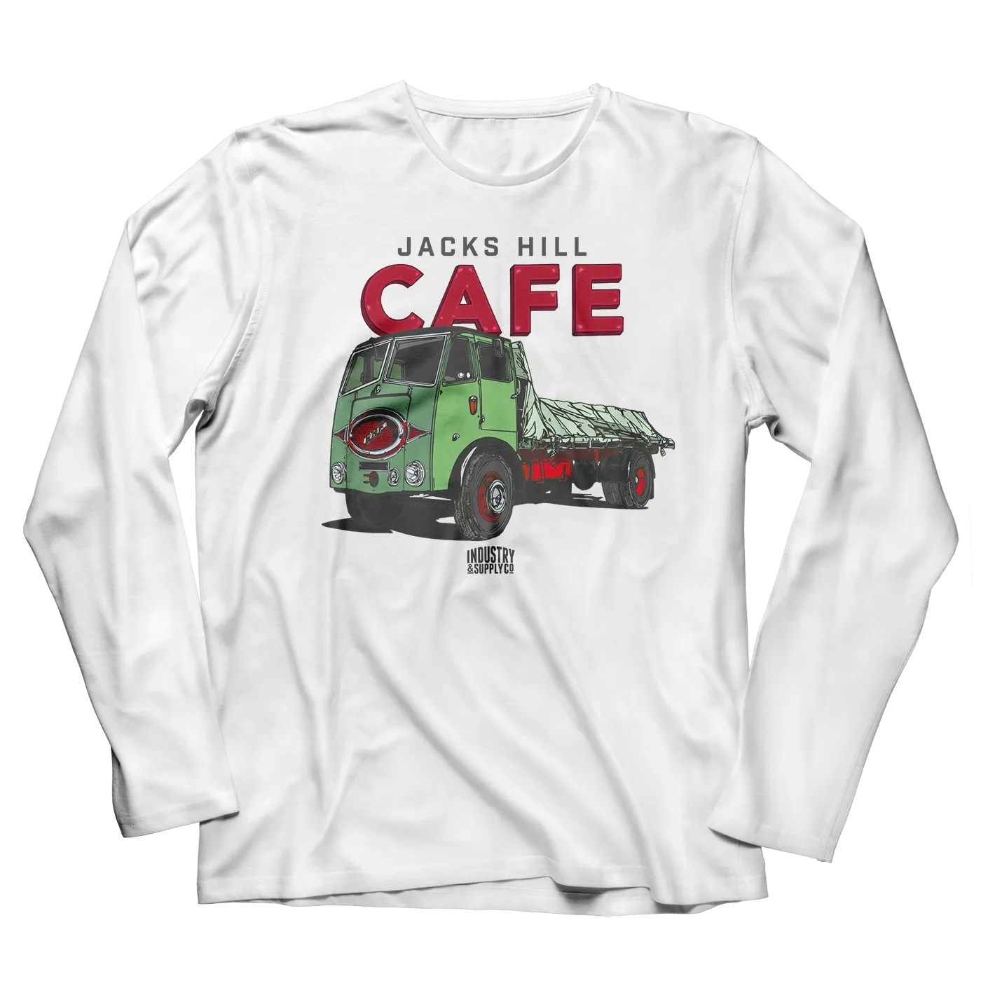 JACKS HILL CAFE ERF LORRY LONG SLEEVE T-SHIRT