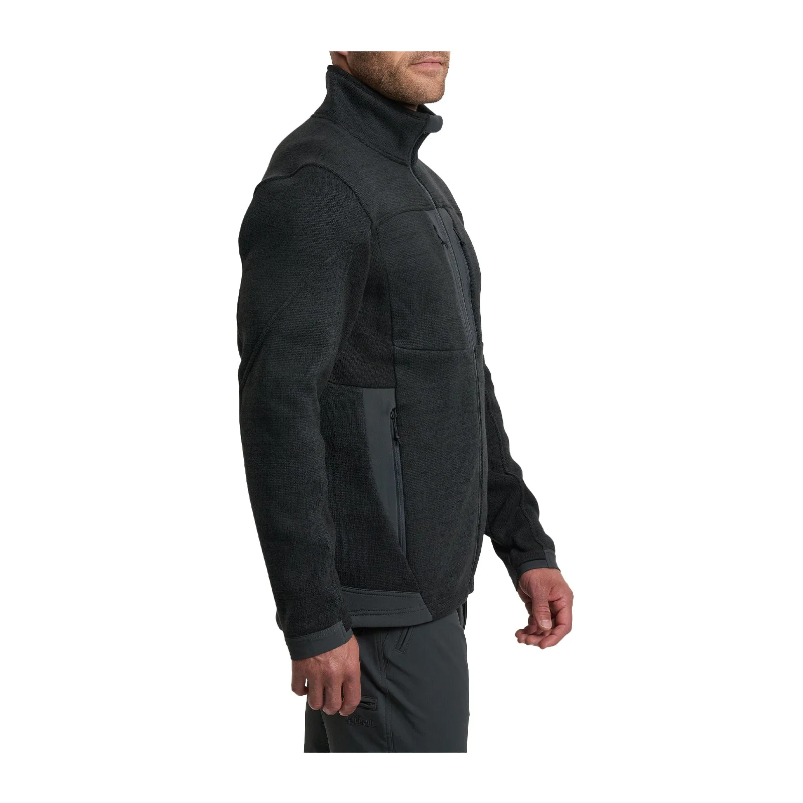 Kuhl Aktivator Fleece Full Zip (Men) - Black