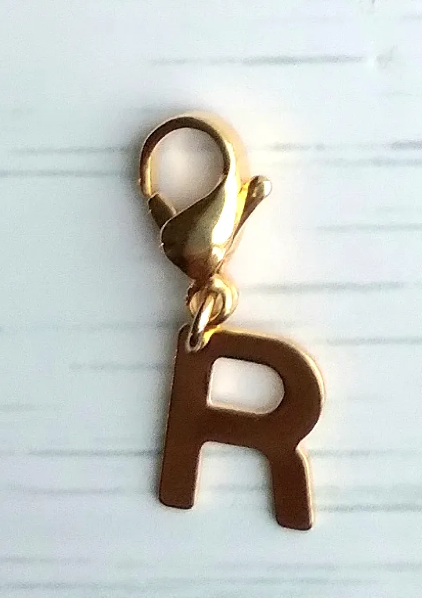 Letter R Charm