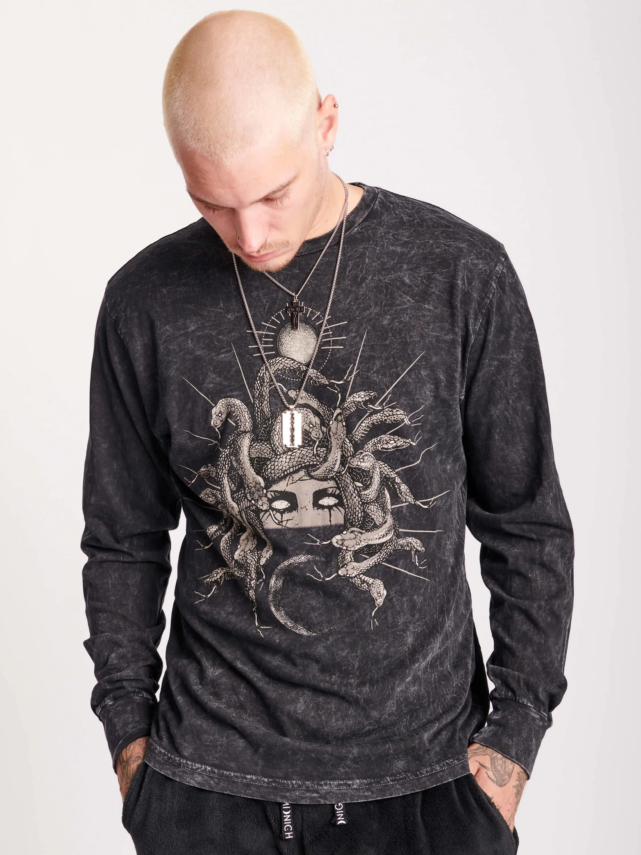 Mineral Wash Medusa T-Shirt