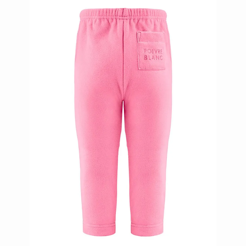 Poivre Blanc Girls Micro Fleece Pants - Orchid Pink