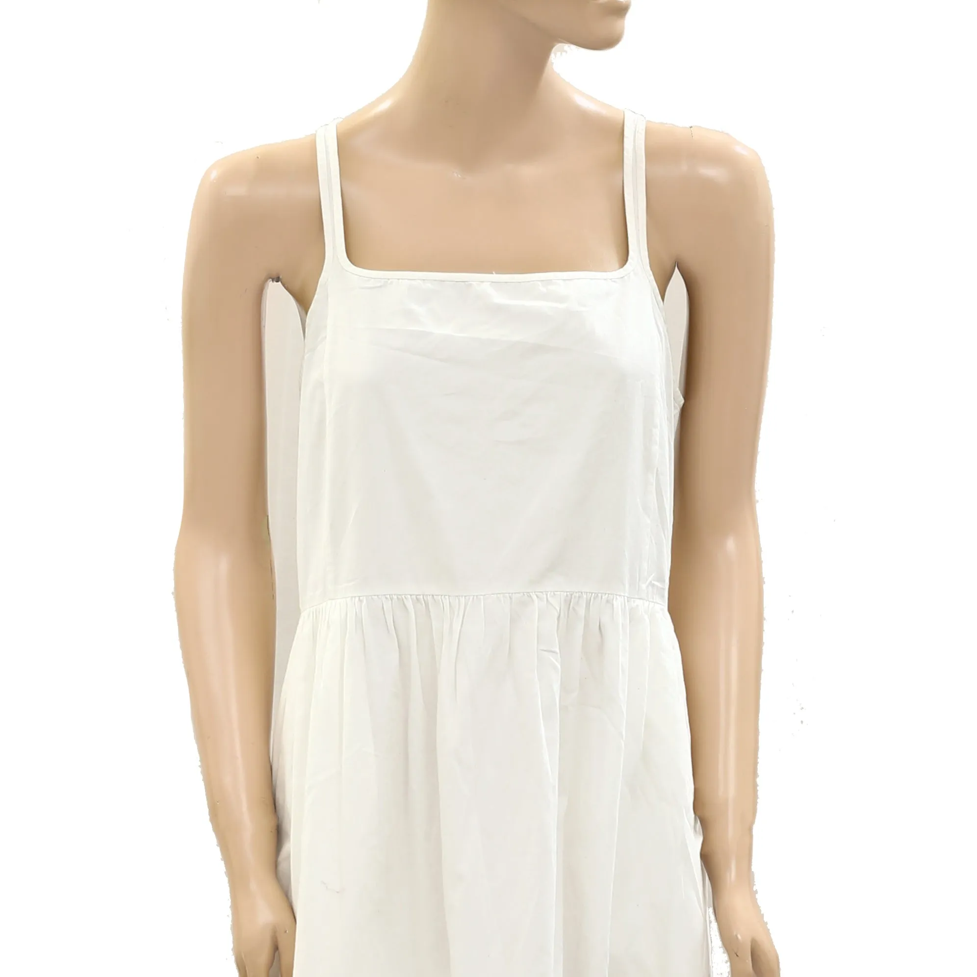 Posse Solid Slip Midi Dress