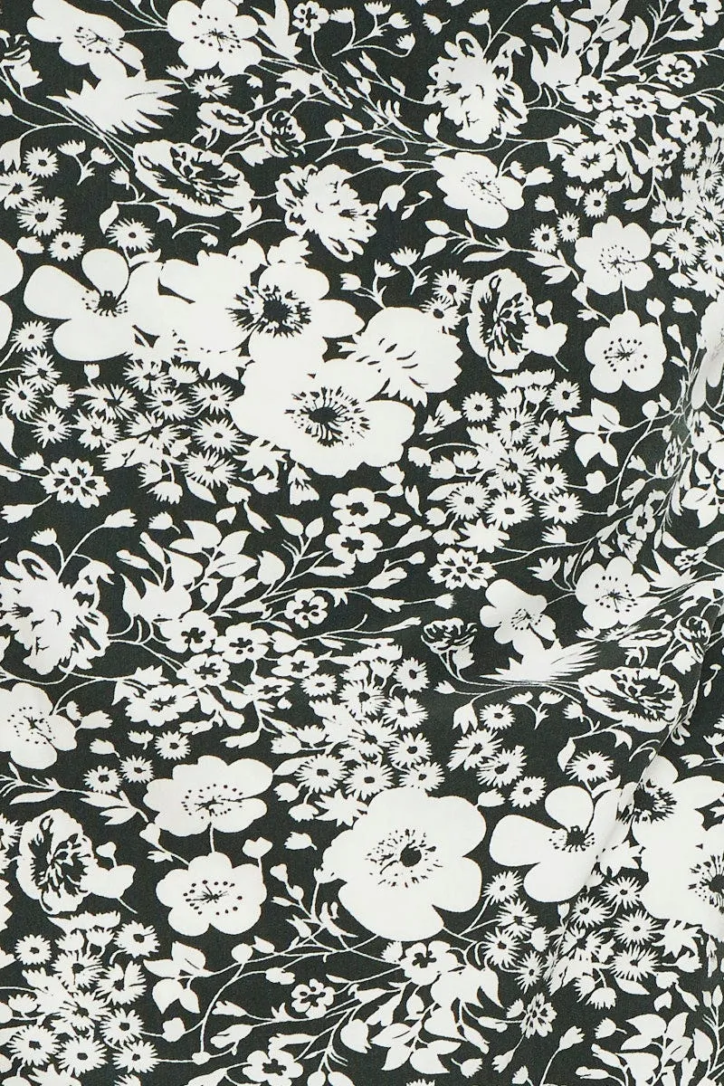 Print Slip Midi Dress