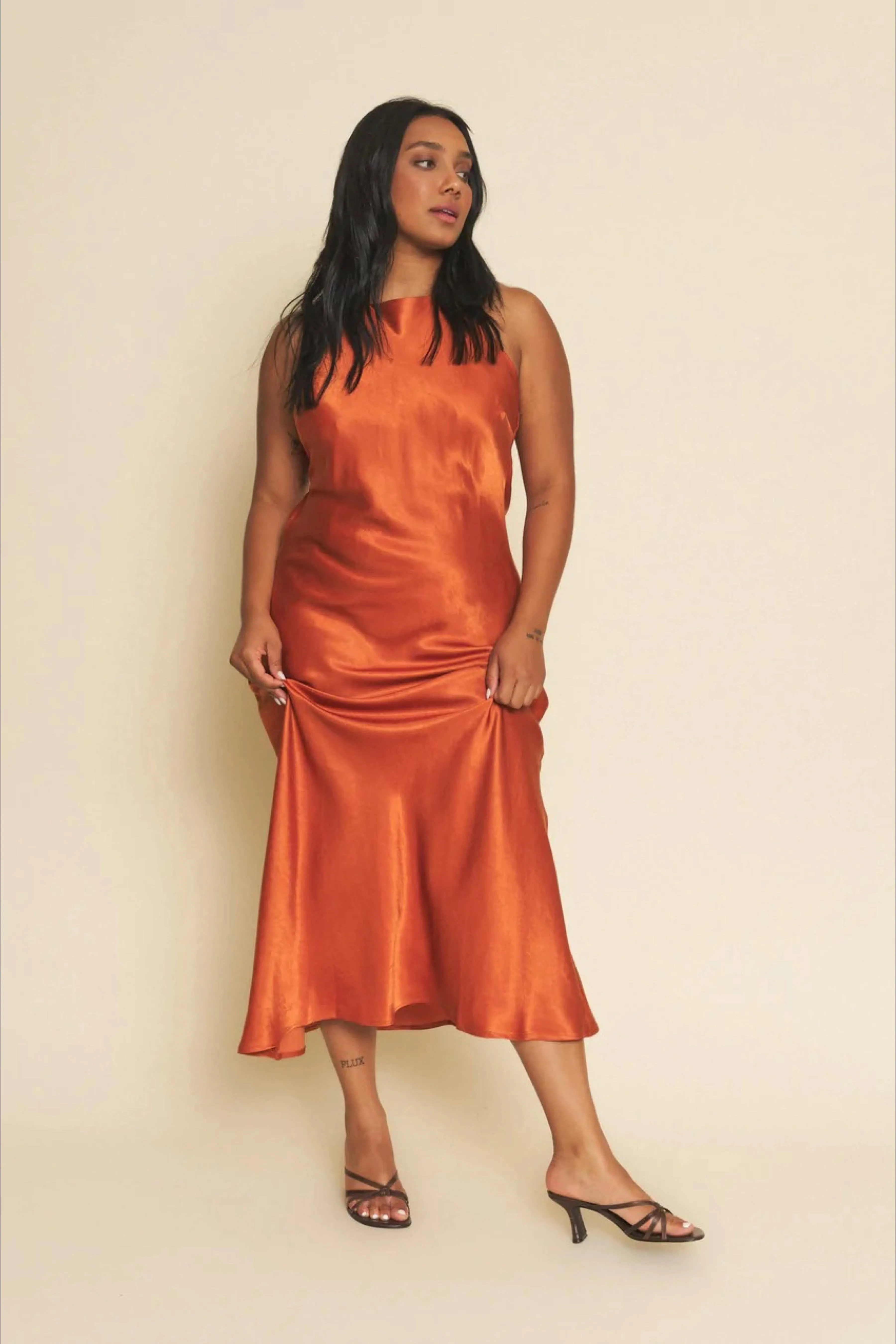 Rust Fiona Dress
