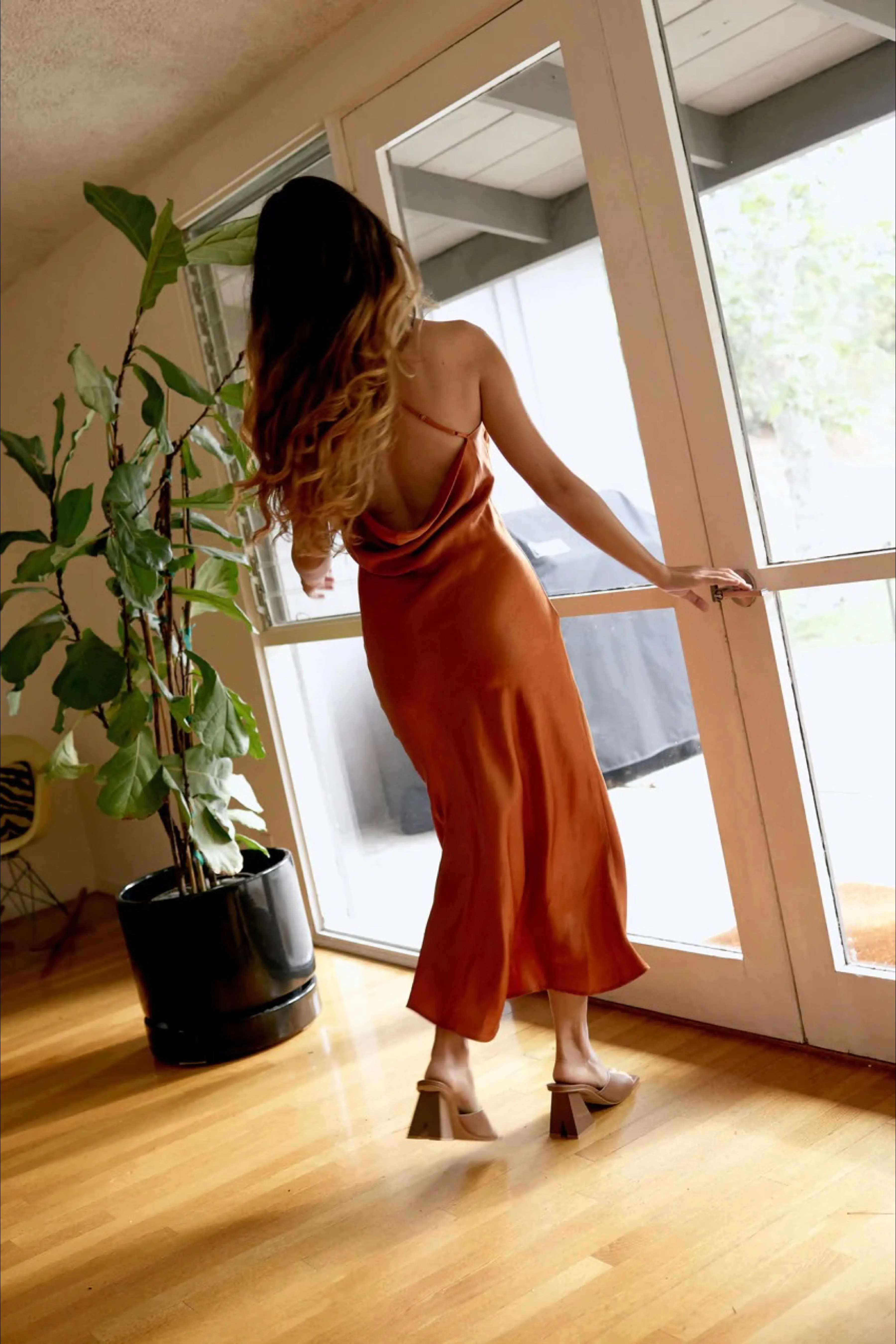 Rust Fiona Dress