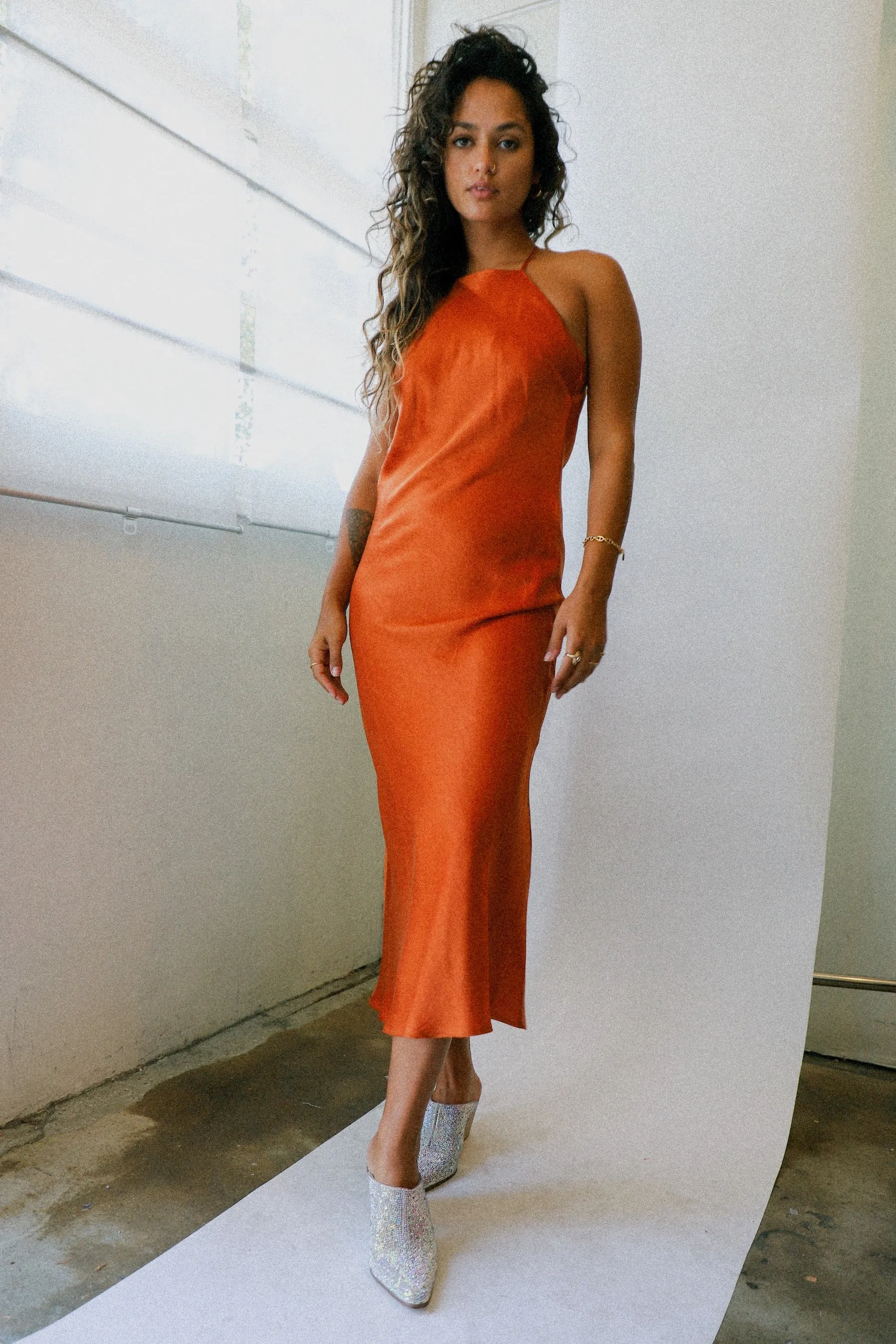 Rust Fiona Dress