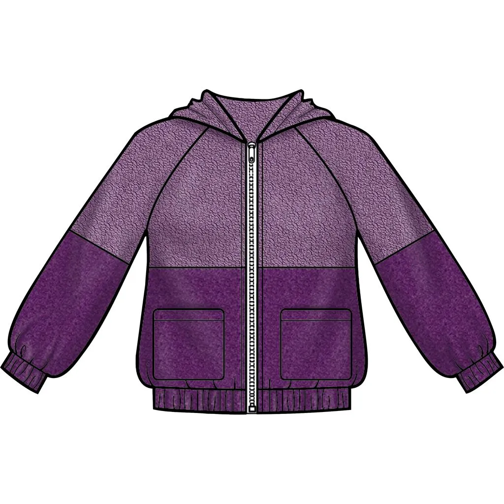 Simplicity Sewing Pattern S8999 Children's and Girls' Knit Hooded Jacket