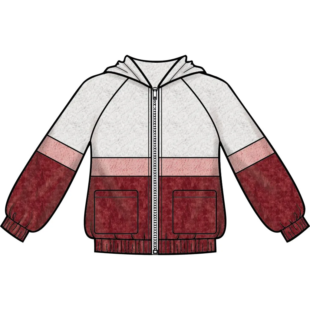 Simplicity Sewing Pattern S8999 Children's and Girls' Knit Hooded Jacket