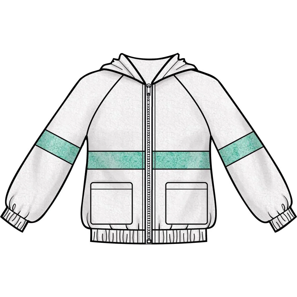 Simplicity Sewing Pattern S8999 Children's and Girls' Knit Hooded Jacket