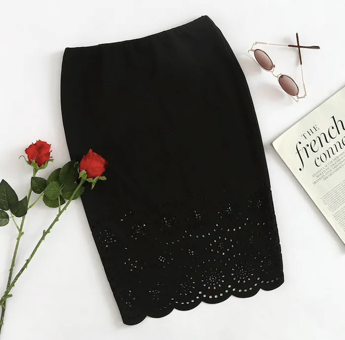 THE BETTY BLACK SKIRT
