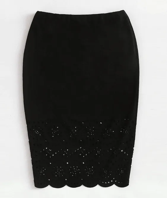 THE BETTY BLACK SKIRT