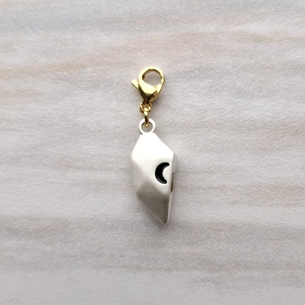 'The Sun to my Moon' Silver Moon Charm