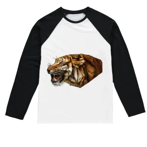 Tiger Sublimation Baseball Long Sleeve T-Shirt