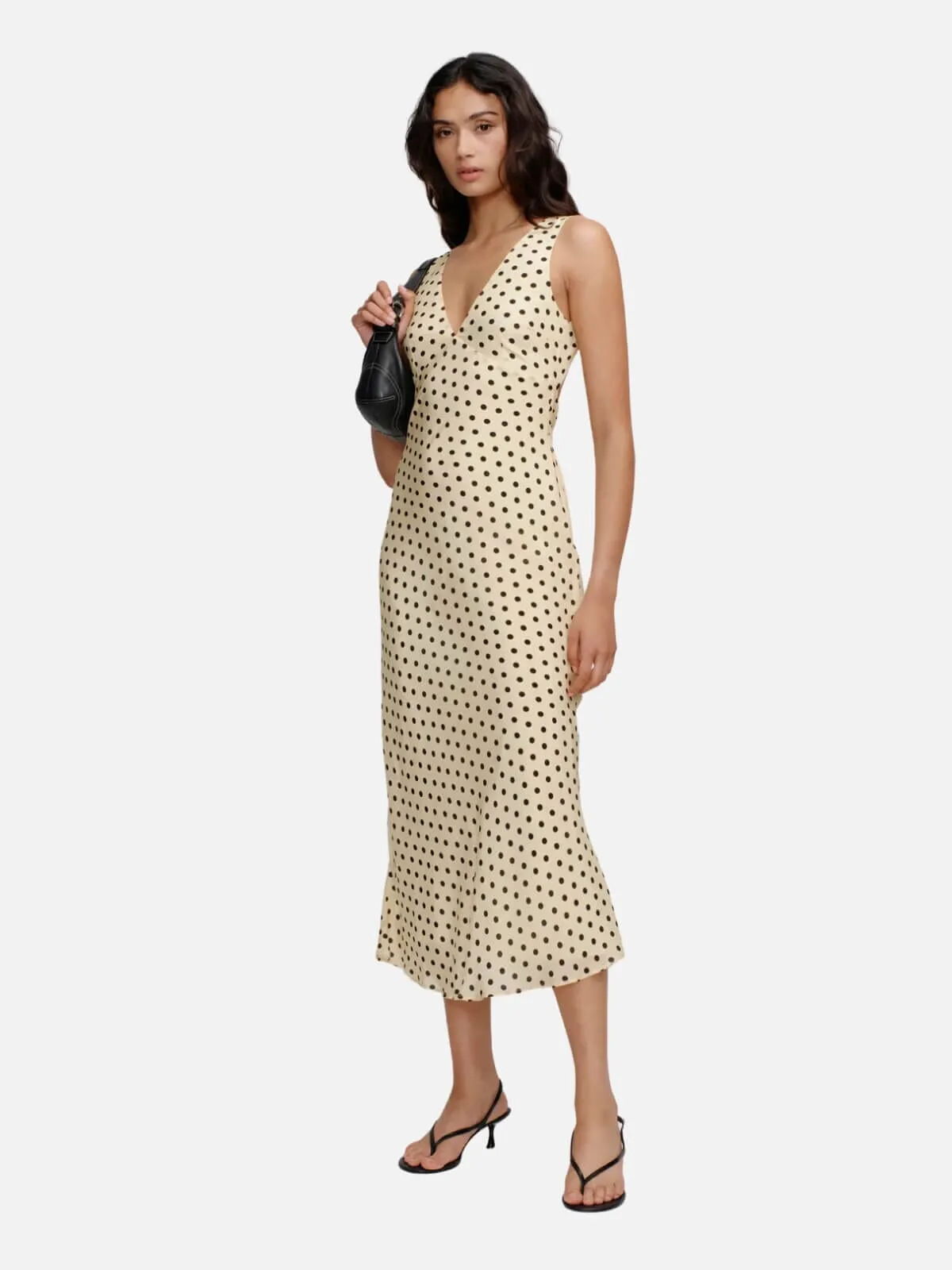 Tulip Midi Dress - Butter Spot