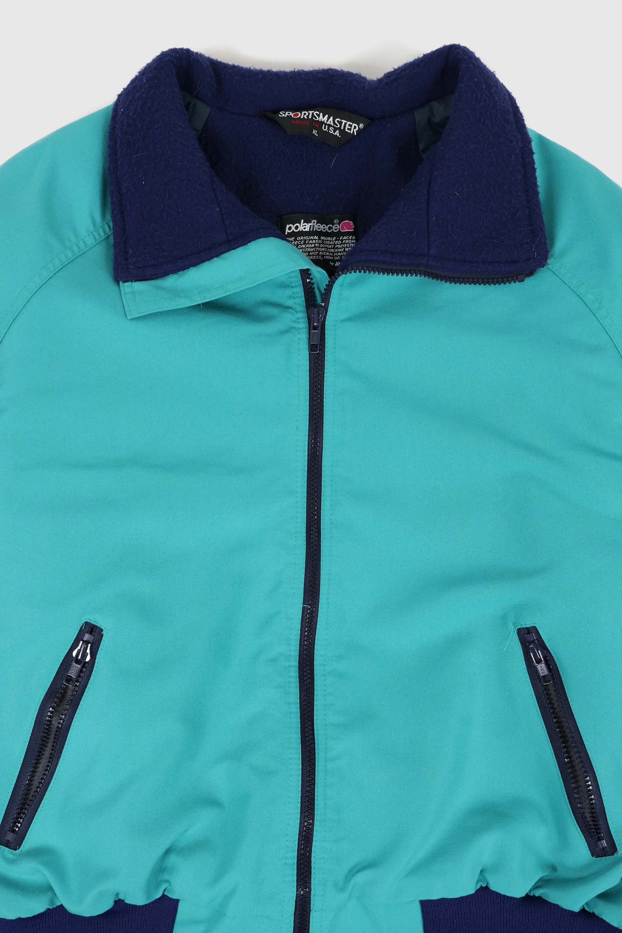 Vintage Full Zip Fleece Lined Jacket