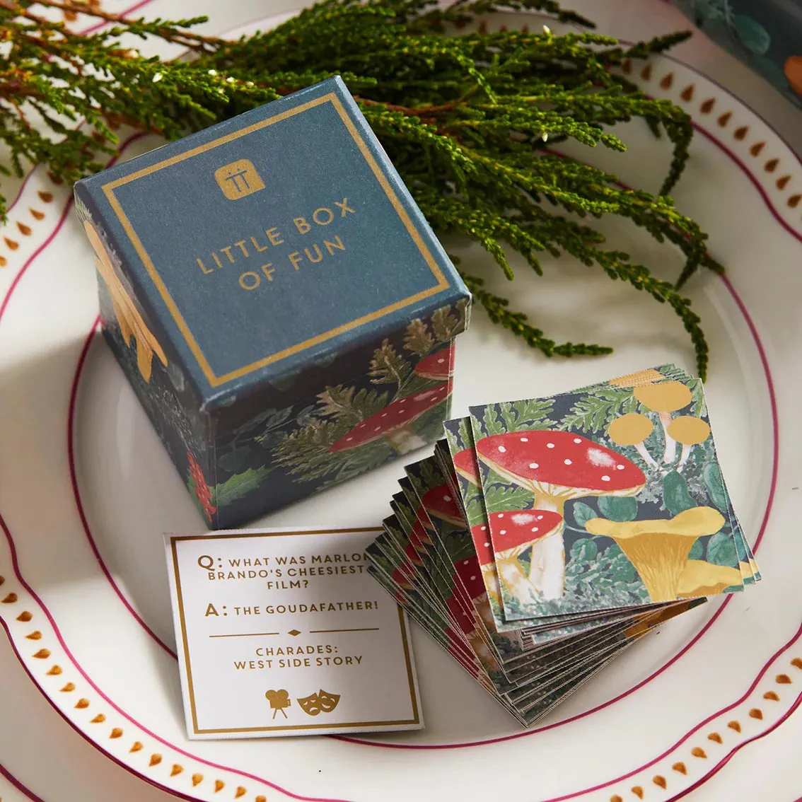 Woodland Christmas Trivia Game