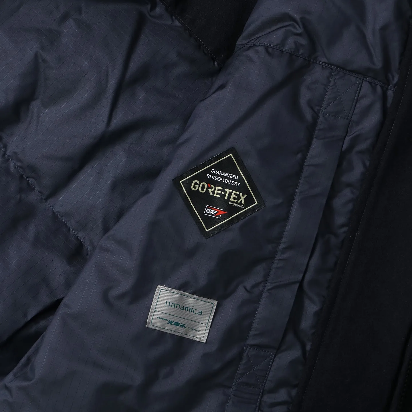 Wool GORE-TEX Cadet Coat Down Liner