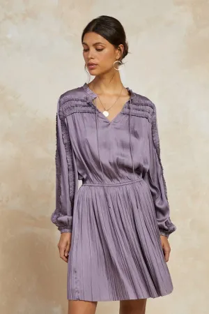 Zoey Pleated Dress